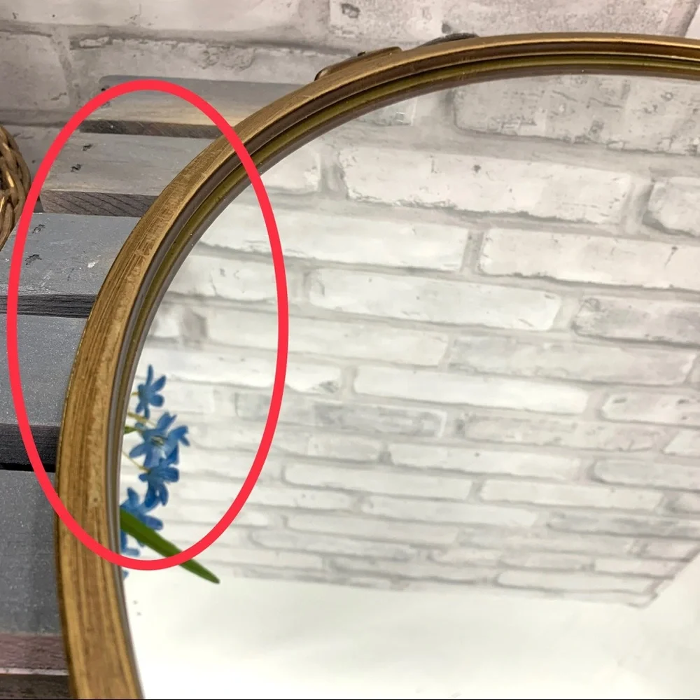 Infinity Instruments Rustic Decorative Wall Mirror